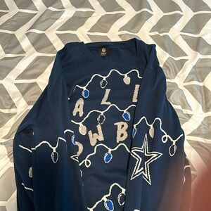 Used Christmas sweater, Dallas Cowboys